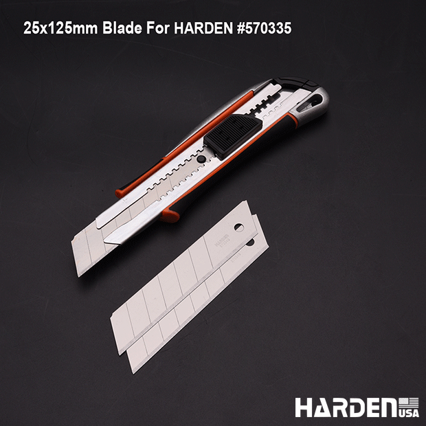 10Pcs 25x125mm Knife Blades