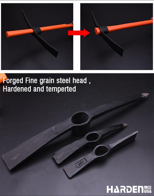 Pick Mattock With Fiberglass Handle