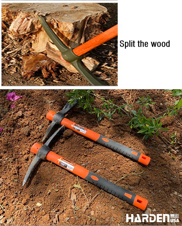 Pick Mattock With Fiberglass Handle