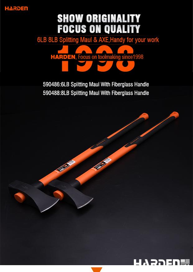 Splitting Maul With Fiberglass Handle