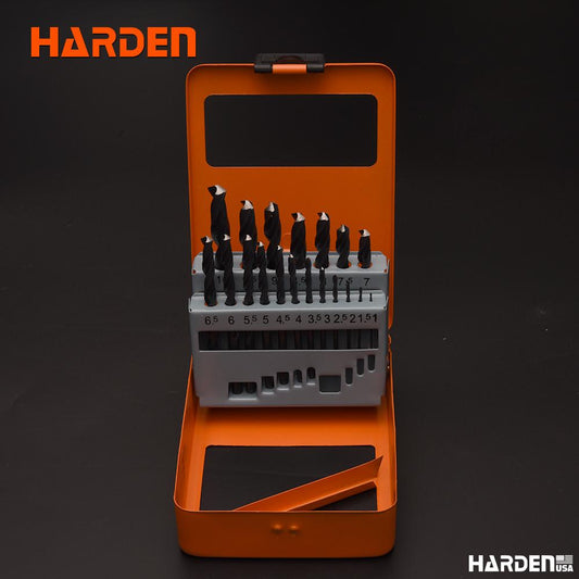 19Pcs Twist Drill Set