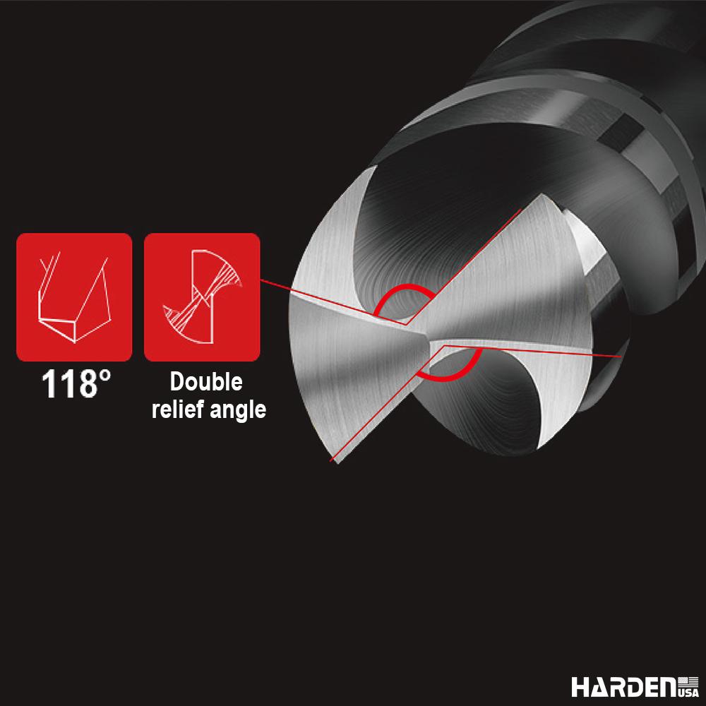 19Pcs Twist Drill Set