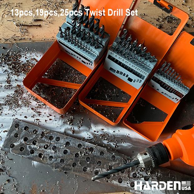 25Pcs Twist Drill Set