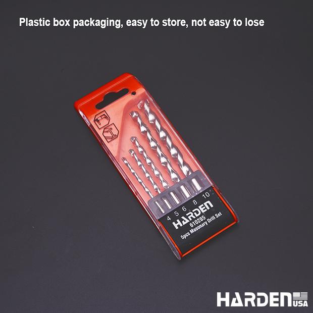 5Pcs Masonery Drill Set