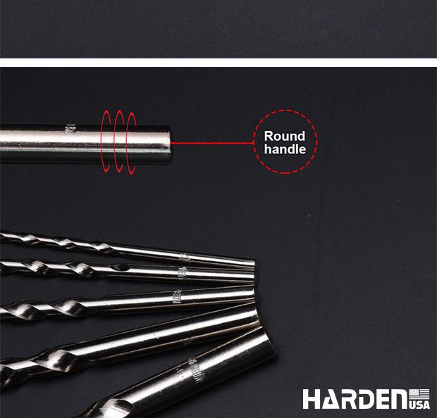 5Pcs Masonery Drill Set