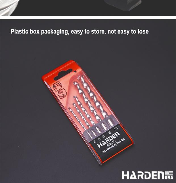 5Pcs Masonery Drill Set