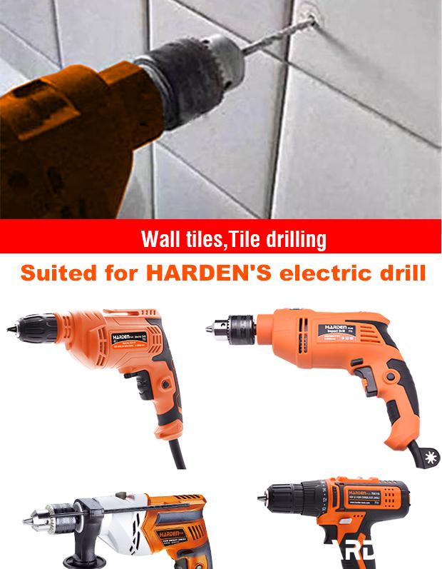 5Pcs Masonery Drill Set