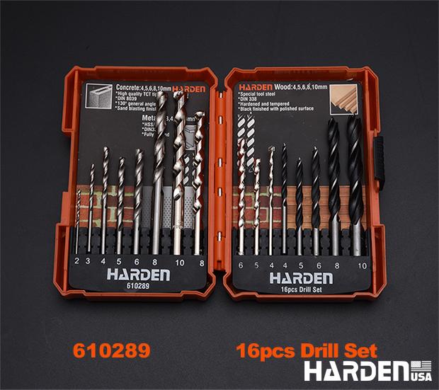 16Pcs Drill Set