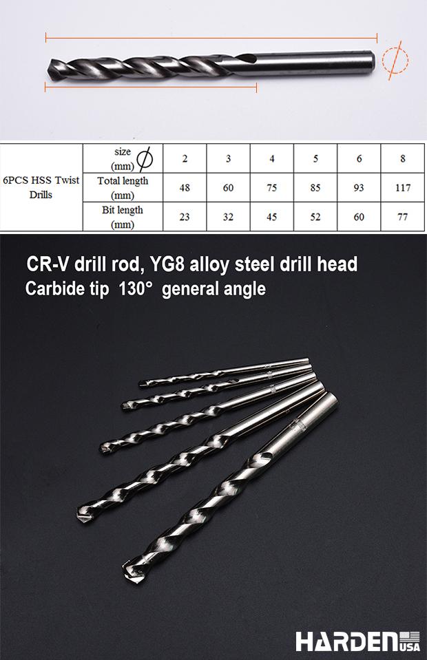 16Pcs Drill Set