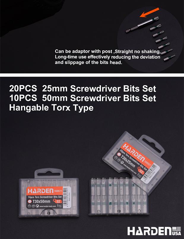 Torx Screwdriver bits set