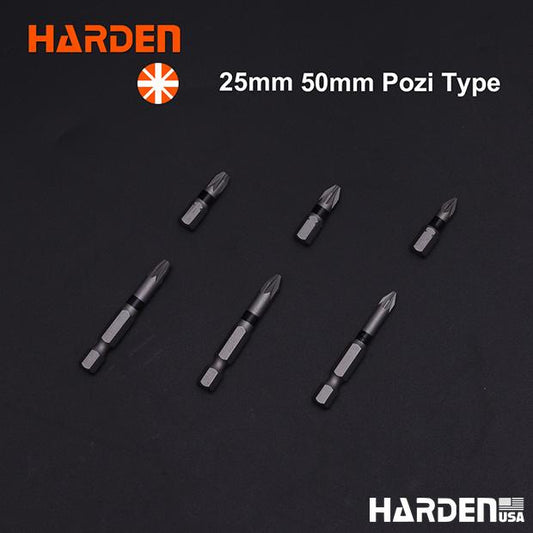 Pozi Screwdriver Bits Set