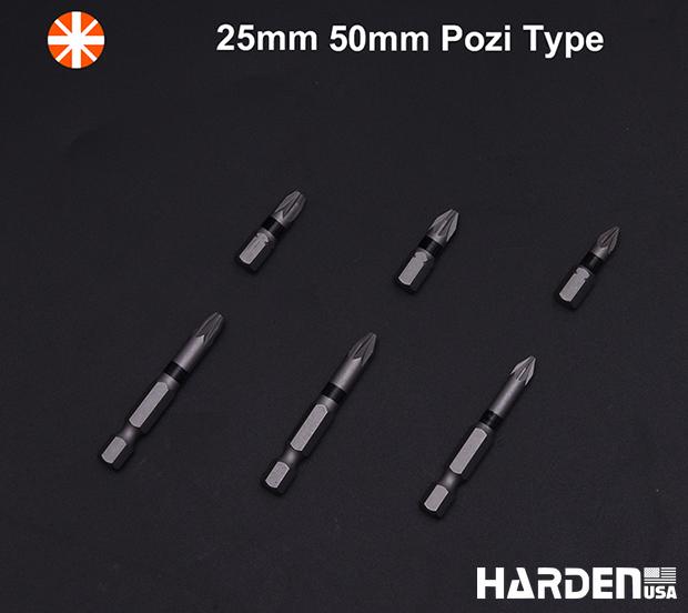 Pozi Screwdriver Bits Set