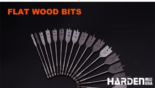 6mm-40mm Flat Wood Bits