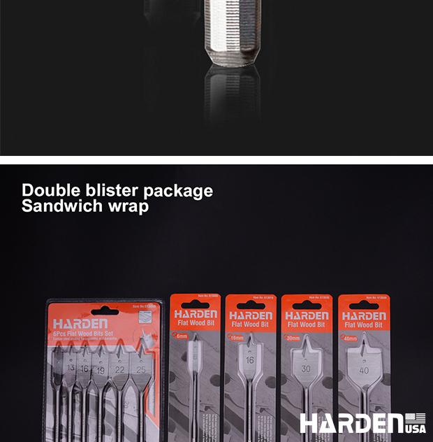 6mm-40mm Flat Wood Bits