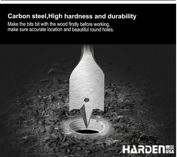 6Pcs Flat Wood Bits Set