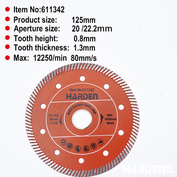 Diamond tile cutting blade