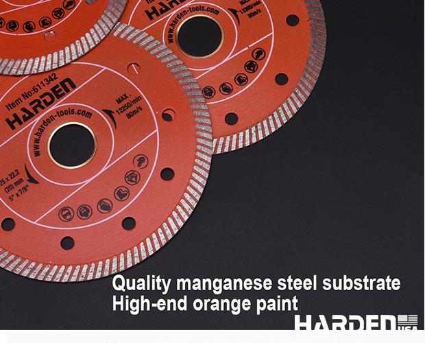 Diamond tile cutting blade