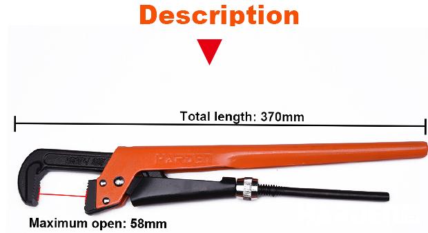 Sweden Type Pipe Wrench