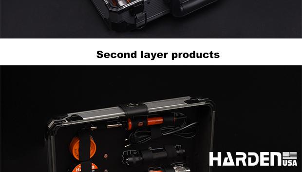 155Pcs Aluminium Toolkit set