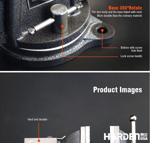 Heavy Duty Table Vice