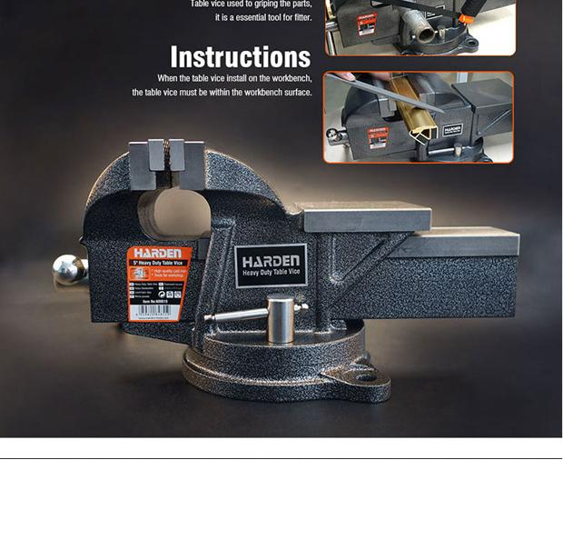 Heavy Duty Table Vice