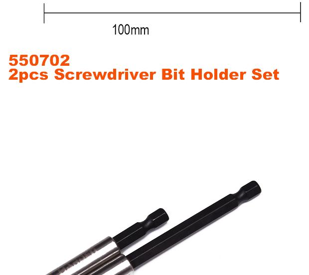 2Pcs Screwdriver Bit Holder Set