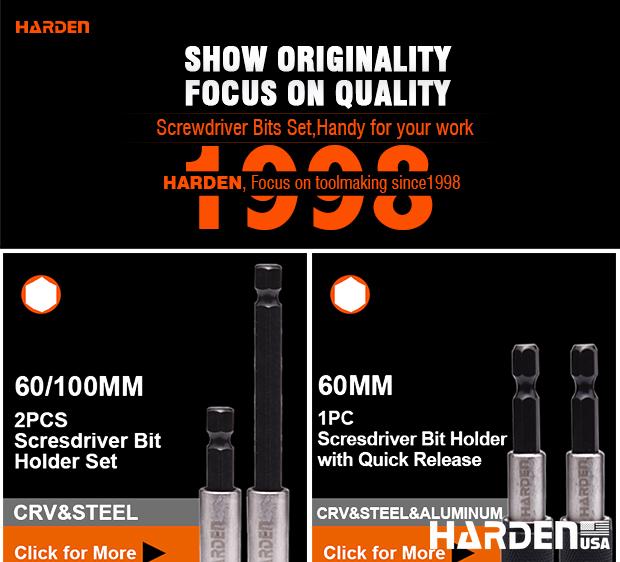 1/4" Screwdriver Bit Holder With Quick Release