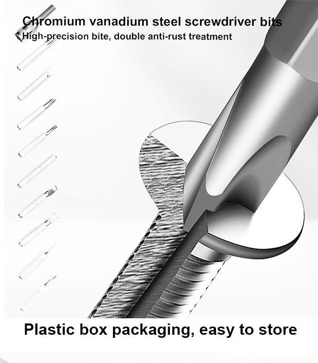 31Pcs CR-V Precision Screwdriver Bits Set