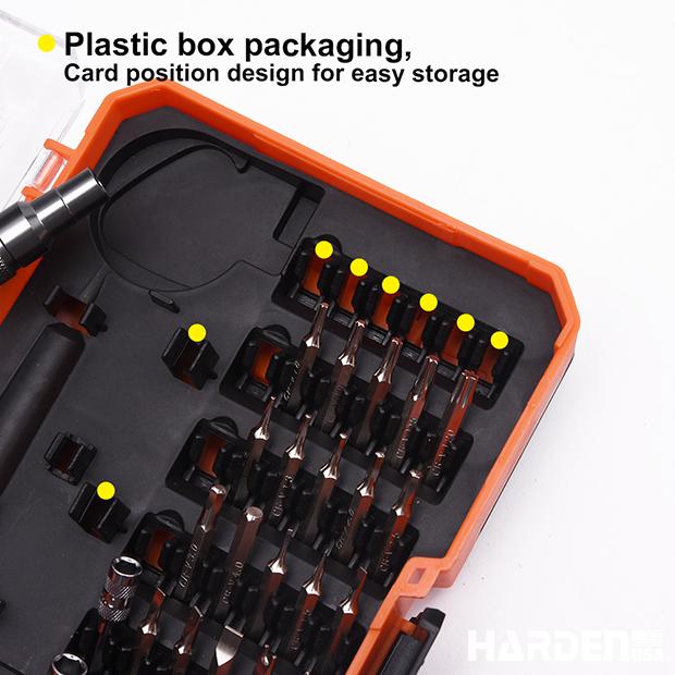 50Pcs CR-V Screwdriver Bits Set