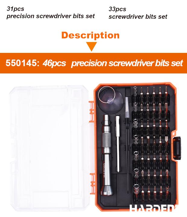 50Pcs CR-V Screwdriver Bits Set