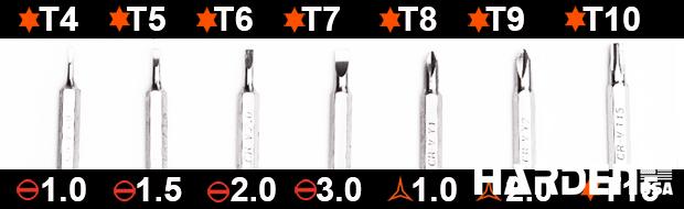 50Pcs CR-V Screwdriver Bits Set