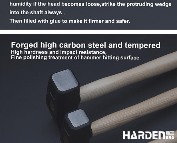 Machinist Hammer with Wood Handle