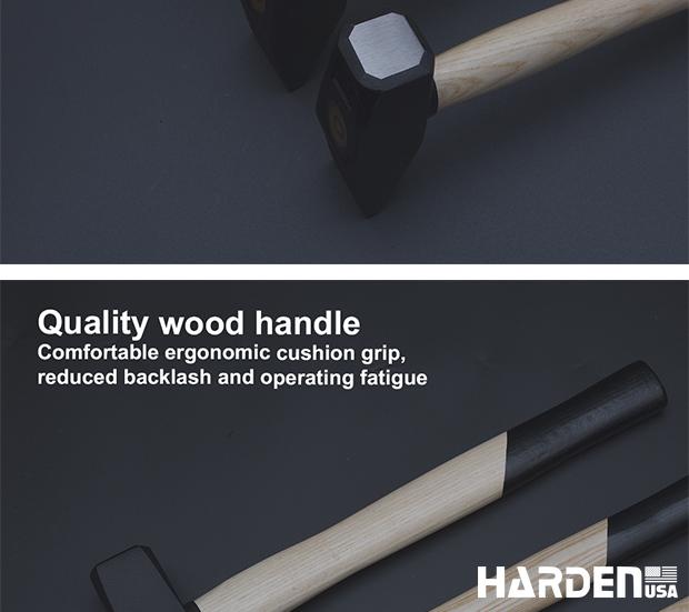 Machinist Hammer with Wood Handle
