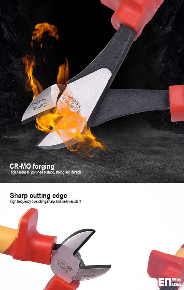 7'' Insulated Diagonal Cutting Plier