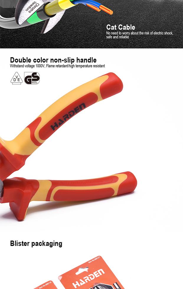 7'' Insulated Diagonal Cutting Plier