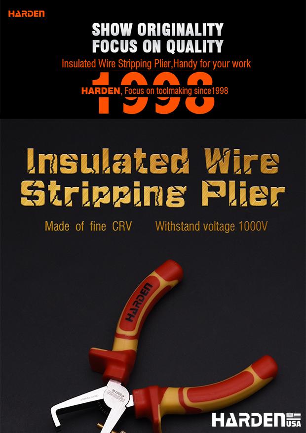 6'' Insulated Wire Stripping Plier