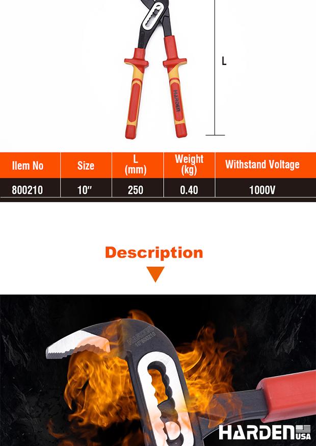 10'' Insulated Water Pump Plier