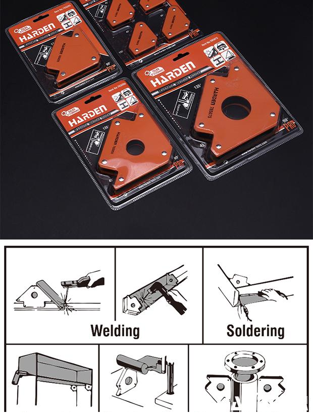 4Pcs Magnetic Welding Holder Set