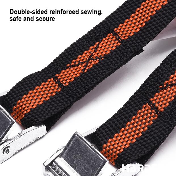 2Pcs Ratchet Tie Down Set