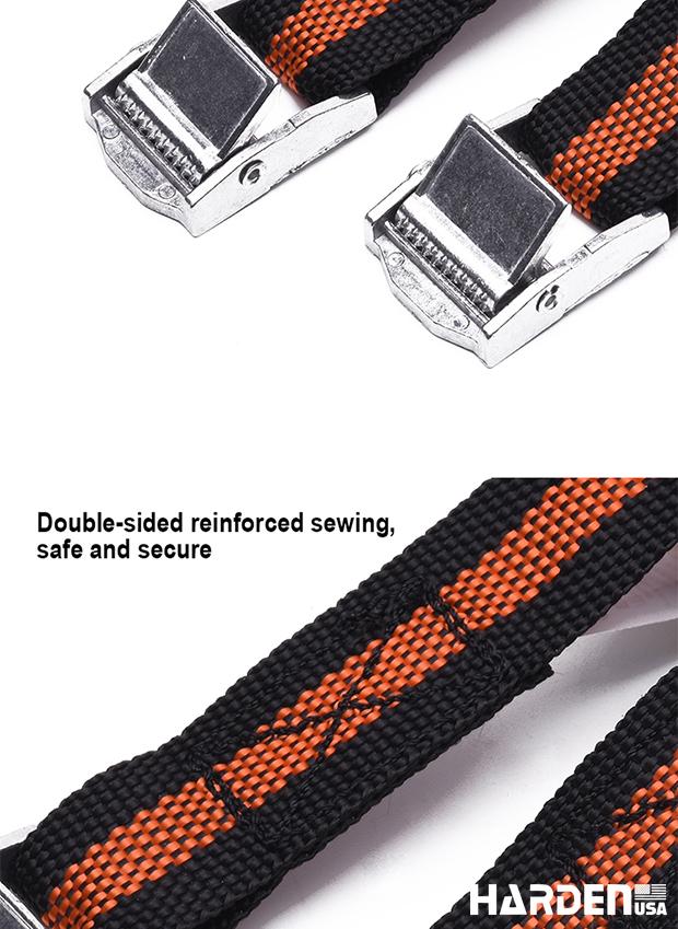 2Pcs Ratchet Tie Down Set