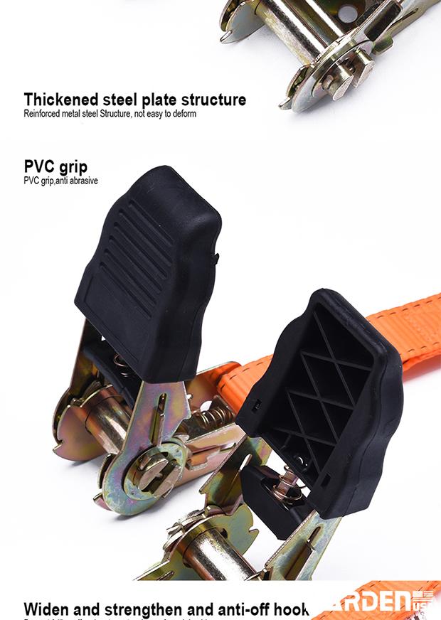 2Pcs / 4 Pcs Ratchet Tie Down Set