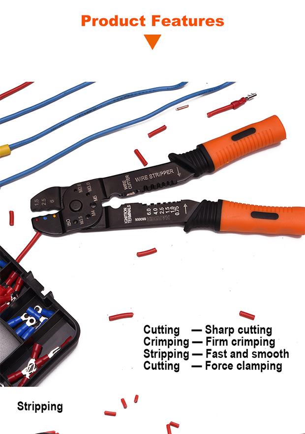 66Pcs Multi Functional Wire Stripper Set