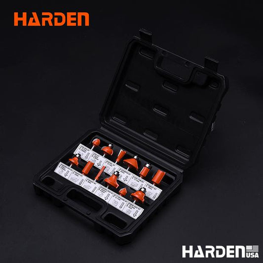 12Pcs Carbide Router Bits Set
