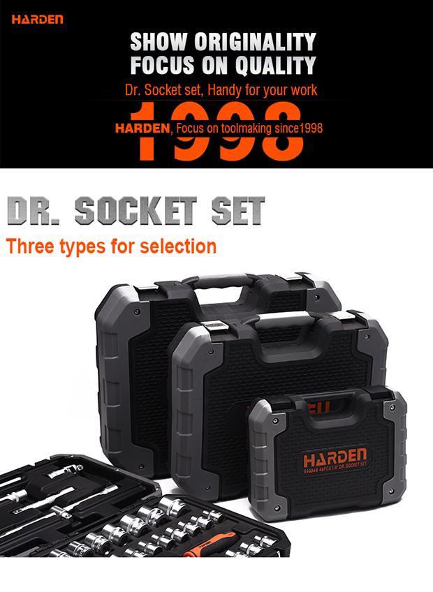 27Pcs 3/4" Dr.Socket Set