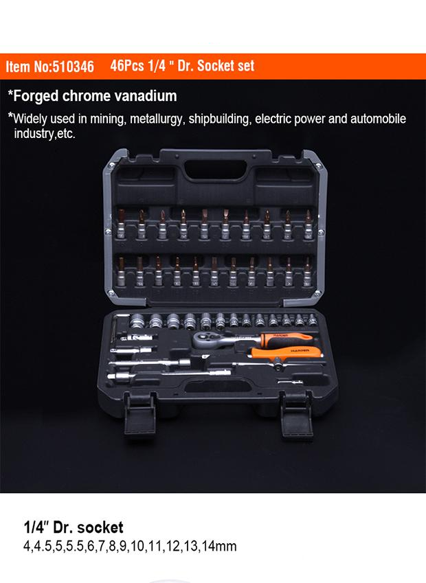 27Pcs 3/4" Dr.Socket Set