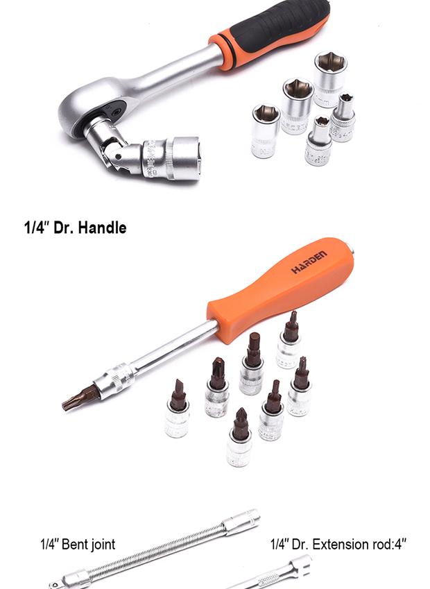 27Pcs 3/4" Dr.Socket Set