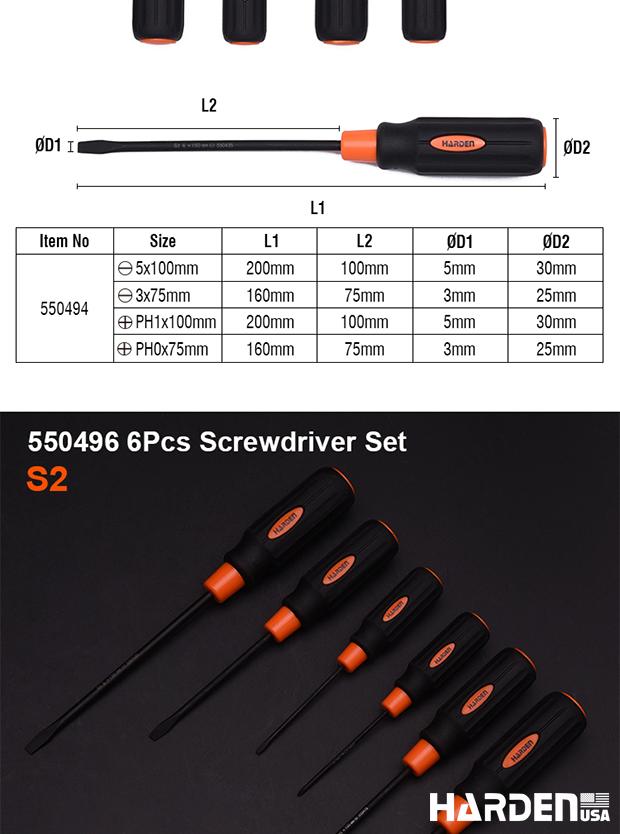 4Pcs Screwdriver Set