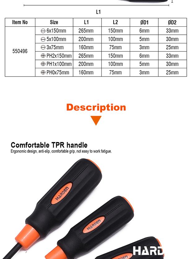 4Pcs Screwdriver Set