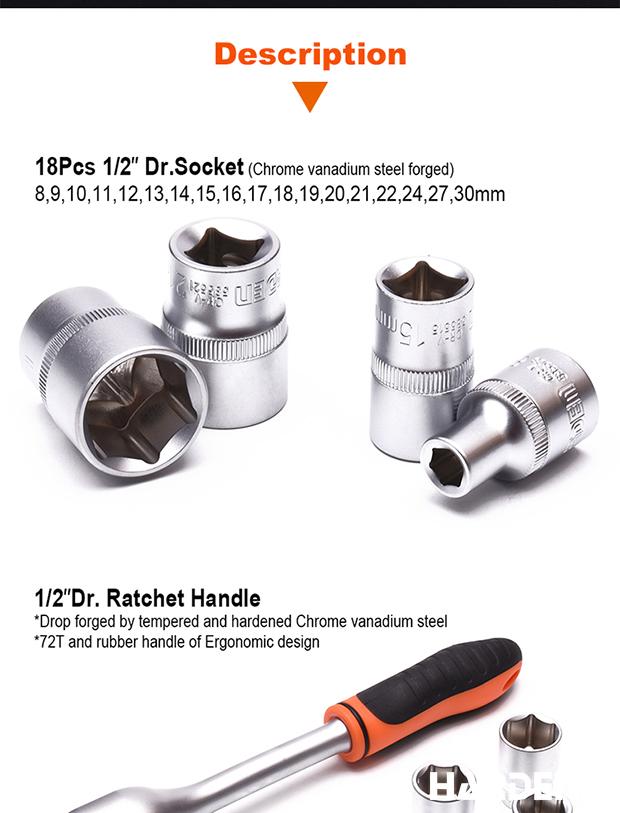 77Pcs Tools Set