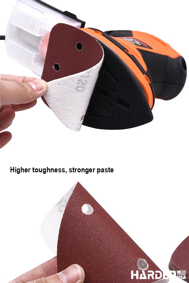 10Pcs Triangle Disc With Velcro